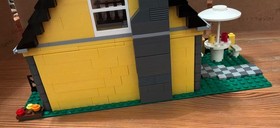 VTG Lego Creator 3 in 1 #4996 Beach House COMPLETE + 3 Manuals WARPED BENT BASE