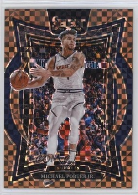 2024 Panini Select Concourse Bronze Checker Prizm 30/49 Michael Porter Jr 1t2h