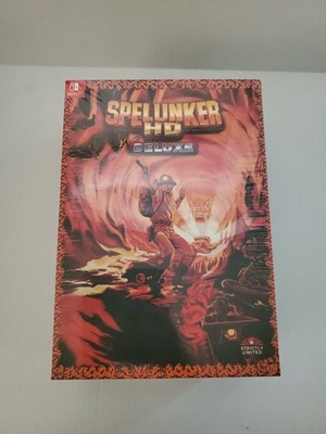 Spelunker HD Deluxe Collector's Edition Nintendo Switch Brand New