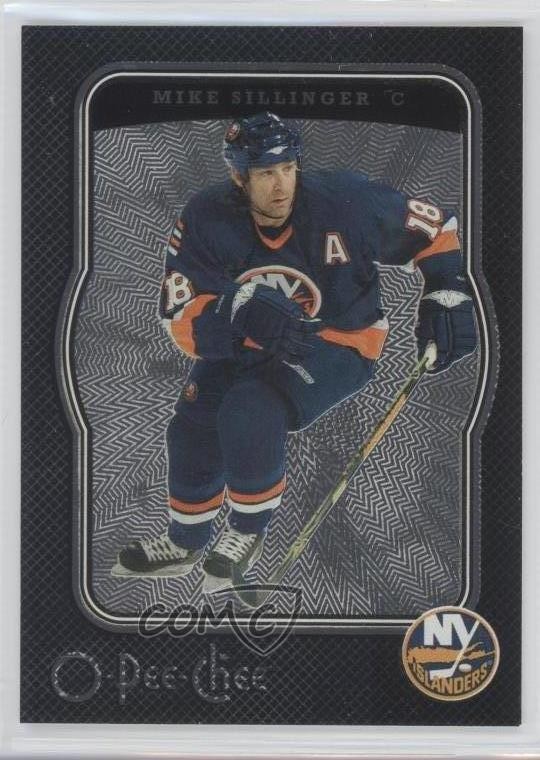 2007-08 O-Pee-Chee Micromotion Black 45/100 Mike Sillinger #303 4f1