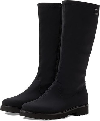 Mephisto Sila MT Black Stretch Neoprene Mid-Calf Boots Womens US 10