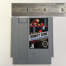 Nintendo NES Mini Cartridge - Keychain Magnet Ornament - Choose Game Title L-O