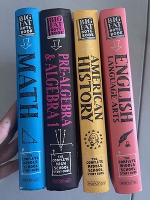The Complete Middle School Study Guide PB 2016 Lot of 4