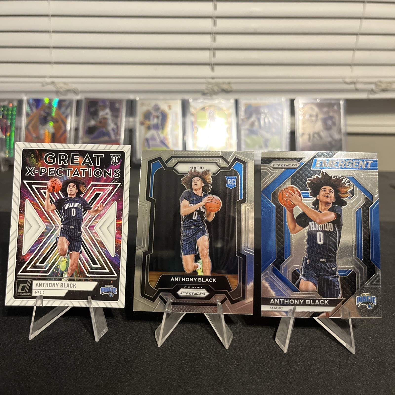 2023-24 Panini Prizm Anthony Black Rookie Cards RC #170, #3, #1 Orlando Magic