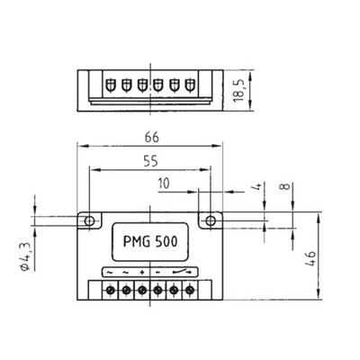 Rectifier For Precima PMG500-S 830199047 215-500 VAC LR 7692 50/60H