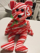 Ty Beanie Baby 2007 Holiday Teddy Christmas Red New MWMT's