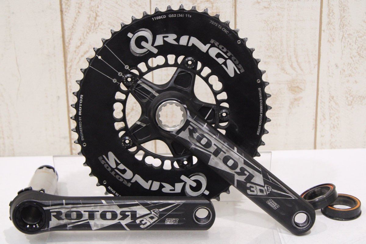 ROTOR 3DF 170mm 52/36T 2x11 Speed Crankset Direct Mount Q ROTOR 3DF 170mm 52/36T 2x11 Speed Crankset Direct Mount Q