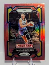 Isabelle Harrison WNBA Panini Monopoly Red Prizm Chicago Sky /99