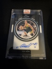Nika Muhl 2025 SEALED Panini WNBA One and One Basketball Auto /99 Seattle