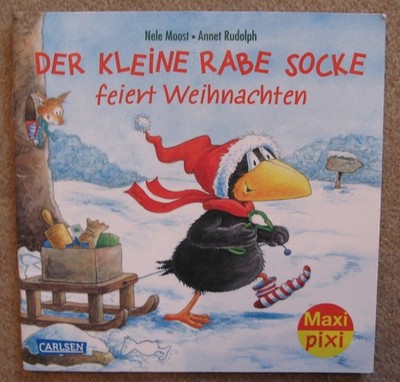 DER KLEINE RABE SOCKE FEIERT WEIHNACHTEN  1 x Maxi Pixi Adventskalender 2016