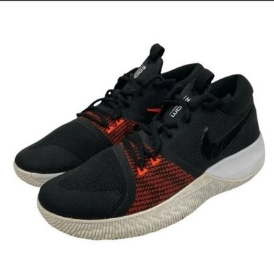 Nike Mens Zoom Assersion Black Total Crimson White Size 9 917505 016 EUC
