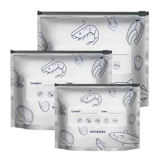 30pcs Reusable Aluminum Foil Bags for Food Storage, Food Bags