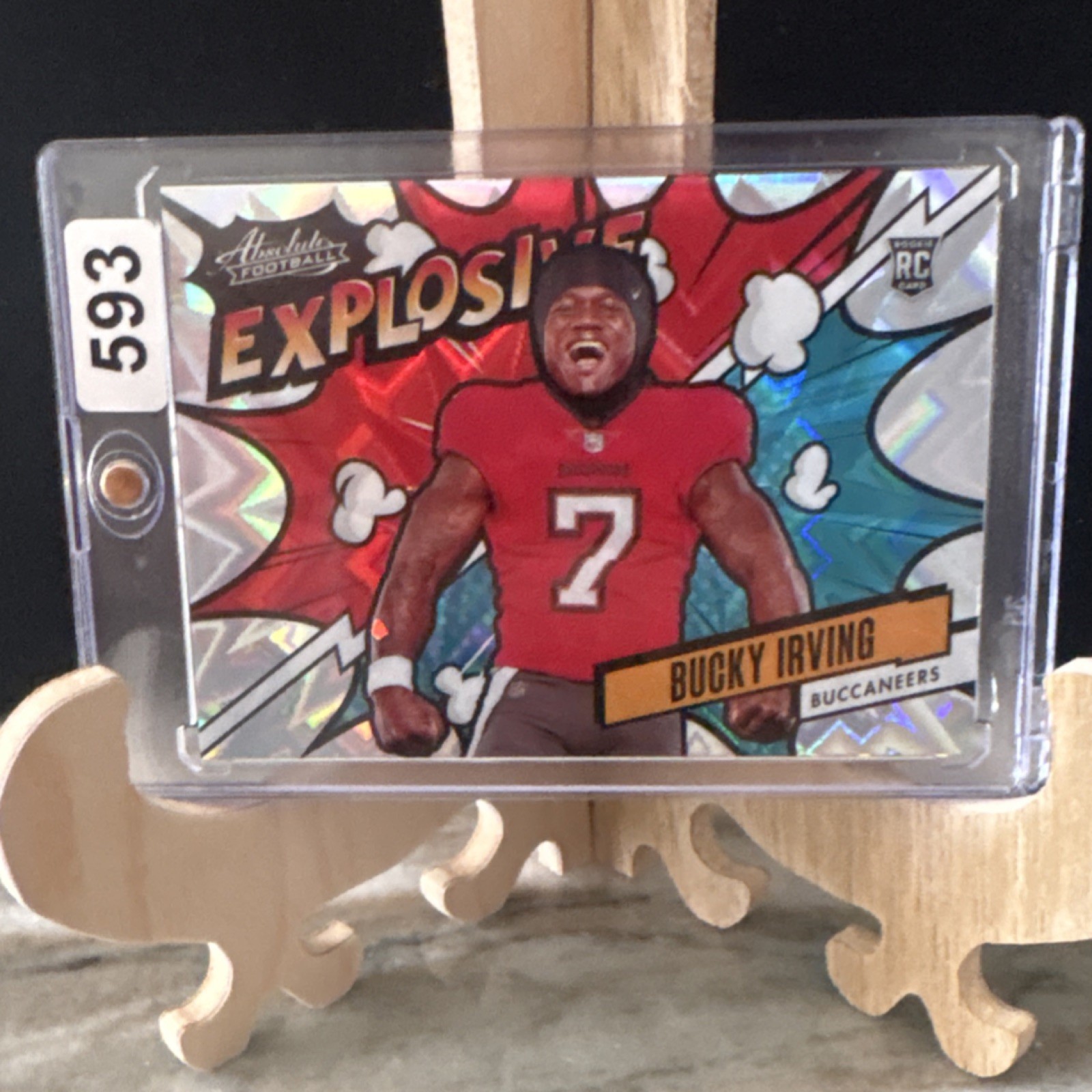 2024 Panini Absolute Explosive Rookie Bucky Irving EX-BIG Buccaneers