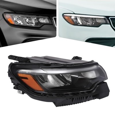 For Jeep Compass 2022-2024 Reflector LED Headlight w/o LED DRL For Jeep Compass 2022-2024 Reflector LED Headlight w/o LED DRL