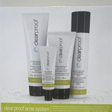 Mary Kay Clear Proof Acne Treatment Set Salicylic Acid Oil-Free 4 Piece