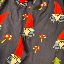NWT New LazyOne Unisex Pajama Pants Gnomes Mushrooms Blue Size S Sleepwear