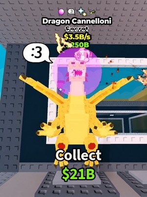 3.5b/s Dragon Cannelloni - Steal A Brainrot