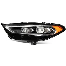 Full LED Headlight Assembly Left Driver Side For 2017-20 Ford Fusion w/Projector