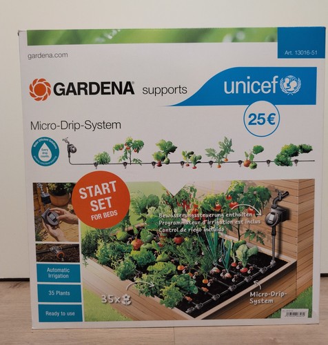 GARDENA 13016-51 MICRO-DRIP STARTER-SET Beet 35