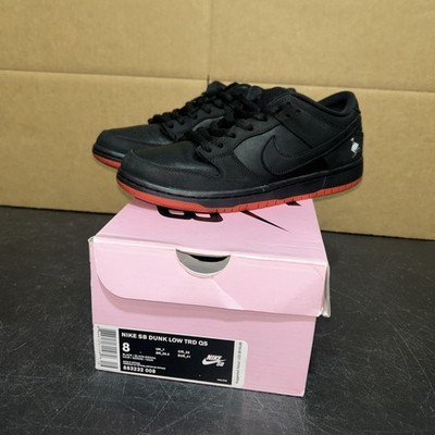 Jeff Staple x Nike Dunk Pro SB Low Black Pigeon 883232-008 MENS SIZE 8 PREOWNED