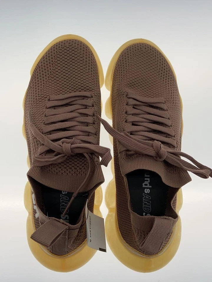 FOOLS 低帮运动鞋 针织 鞋面 透明 鞋底 24 厘米 PNK 粉红色 二手 — 第 3/4 张图片