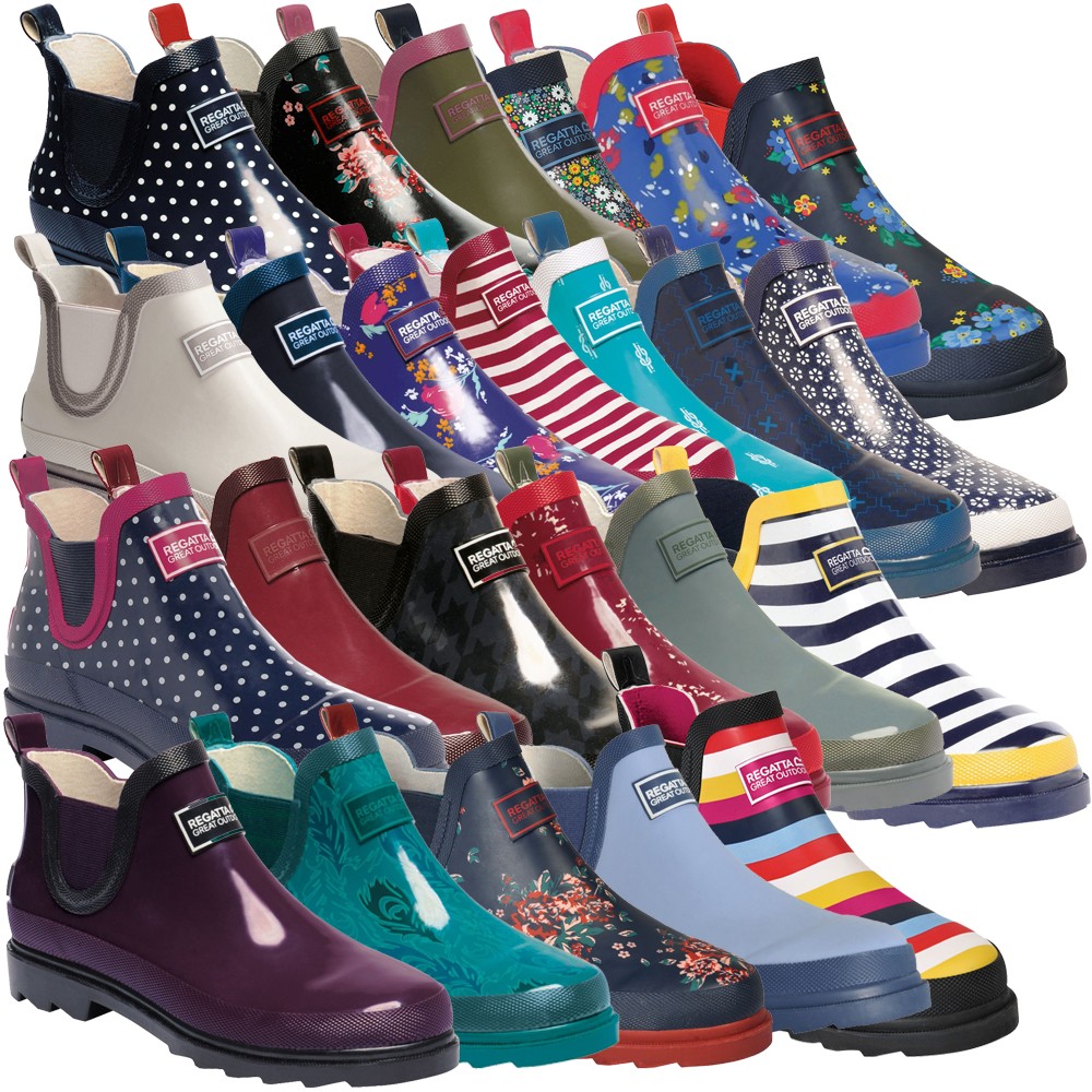 Lady Harper Cheap Ankle Wellies Ladies Rubber Wellington Regatta