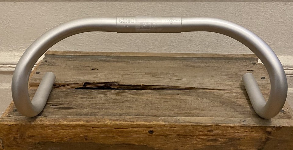 Guidon De Vélo NOS Cinelli Criterium 65-40 - 26.4mm - Double Passage Câble - Neuf