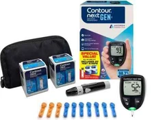 Ascensia CONTOUR NEXT GEN Blood Glucose Monitoring System – All-in-One Kit for