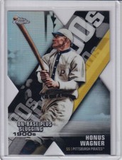 2020 Topps Chrome Decade of Dominance Die Cut #DOD11 Honus Wagner