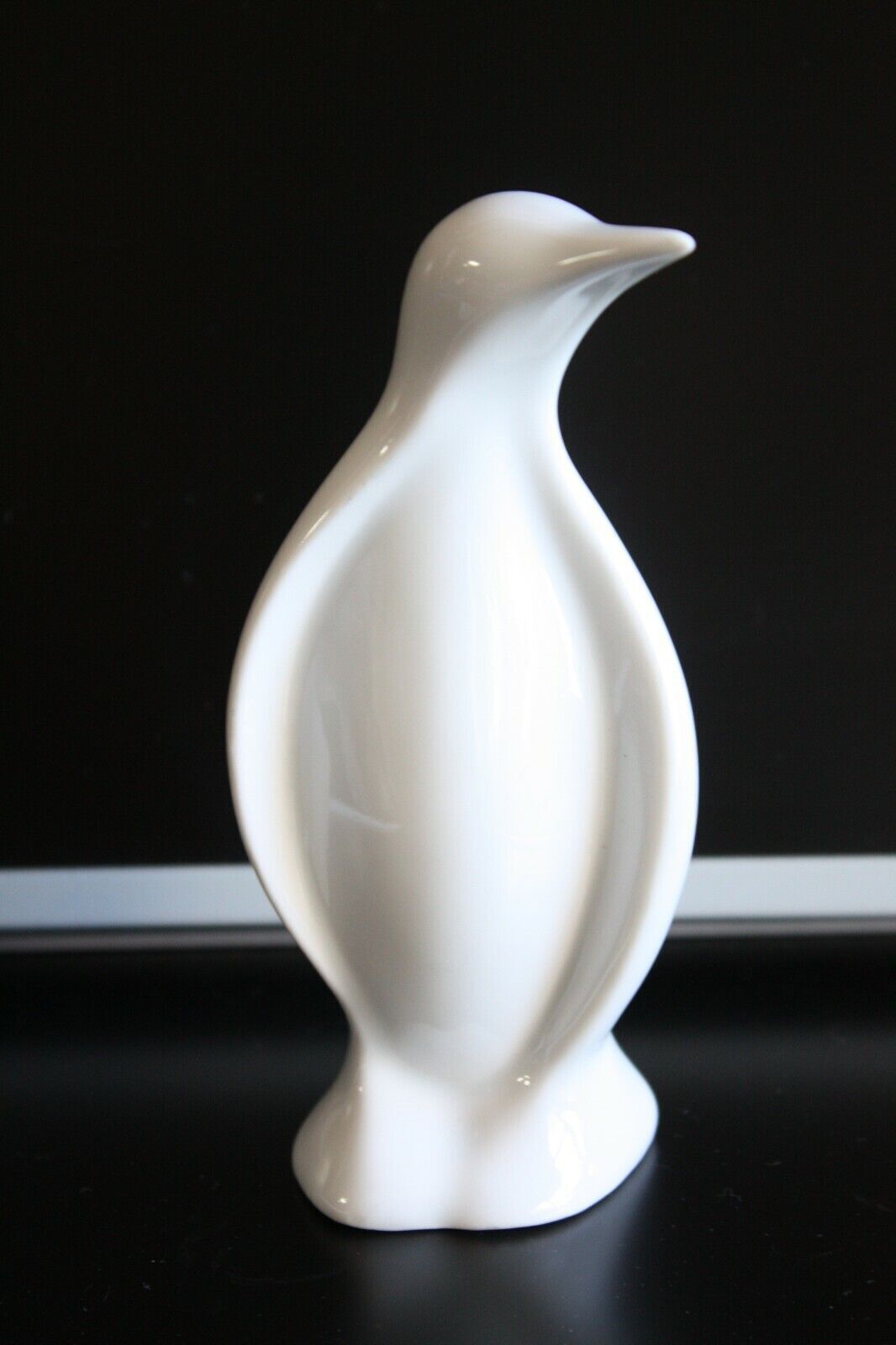 Old Vintage Naaman Israel White Porcelain Penguin Figurine Judaica 5" Excellent - Picture 2 of 7