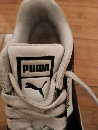 Puma CL Pro Classic Black & White Trainers UK 4.5 - Picture 8 of 16