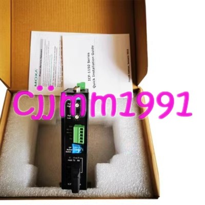 1PC new MOXA ICF-1150-M-SC multimode converter Serial to optical fiber  #F7