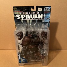 McFarlane Toys 1999 TECHNO SPAWN Series 15 Code Red 7" Action Figure New Sealed