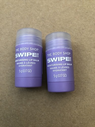 2 X Body Shop Swipe it Moisturising Lip Balm Blueberry 🫐🫐 (NEW) Worth £16 - Picture 2 of 2