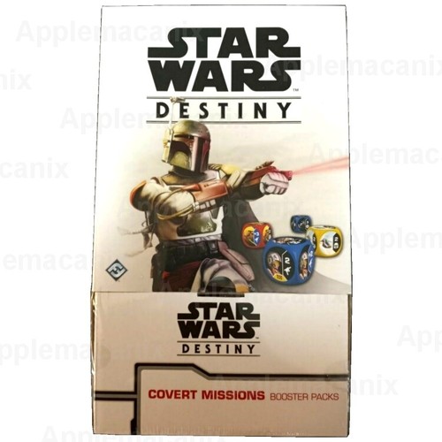Star Wars Destiny Covert Missions Booster Box FFG 36 Game Packs Eng FACT SEALED