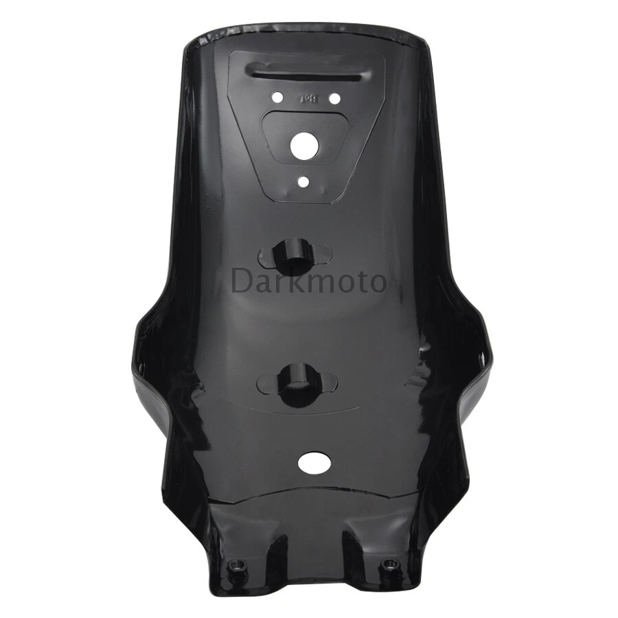 Black Rear Mudguard Fender For Cruiser Chopper Bobber Cafe Racer Honda Shadow - Image 4 of 4