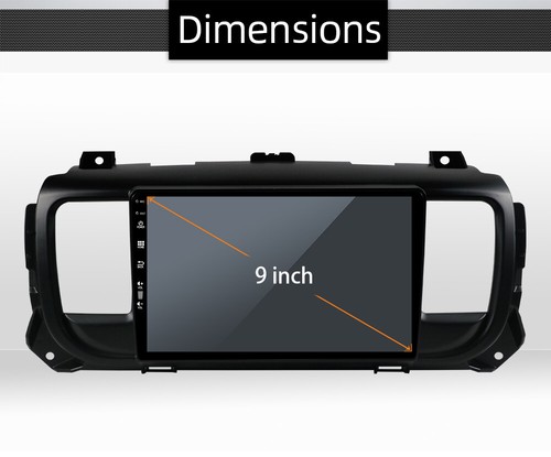 For Peugeot Expert Toyota Proace Car Radio Stereo Android 14 CarPlay Navi DAB+AM - Imagen 15 de 16