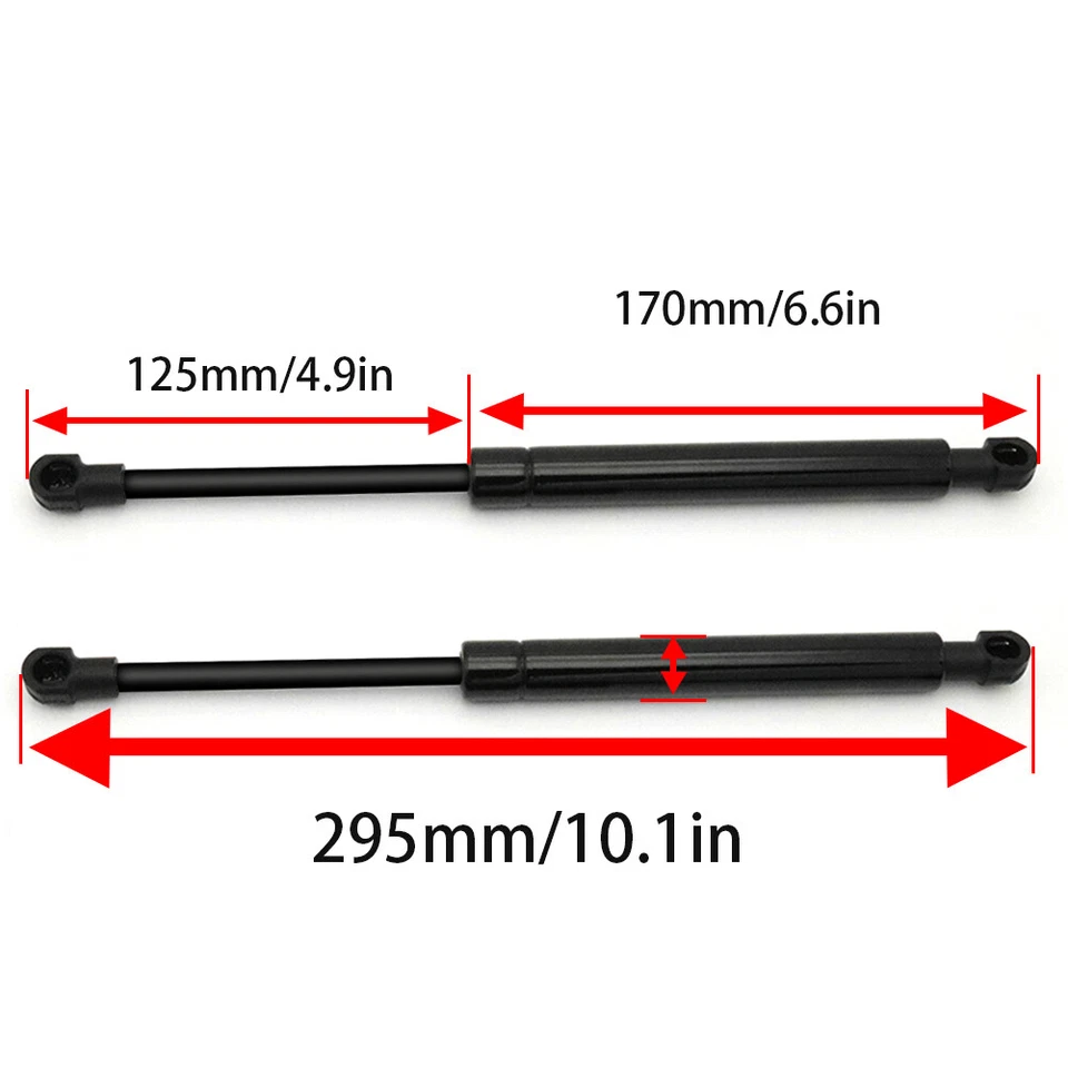 2Pcs New Trunk Tailgate Lift Support Gas Shock Struts For INFINITI Q50 V37 Sedan - image 3 of 4