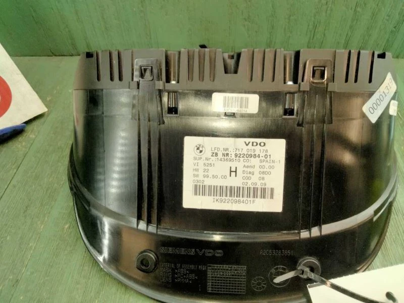 BMW 328I 2007-2010 velocímetro medidor cuadro de instrumentos tacómetro 8380001271 Foto 3 de 4