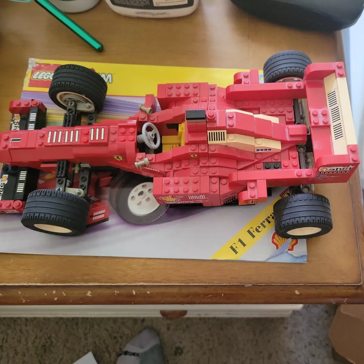 Tvunget bjælke akavet LEGO - Ferrari Formula 1 Racing Car (2556) Model Team Shell Oil Exclusive,  USED | eBay