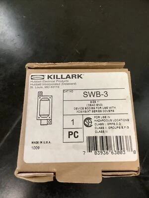 SWB-3 HUBBELL KILLARK 1" HUB EXPLOSION PROOF