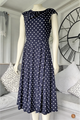 velvet long sleeve dress midi Boden Women's Tilda Velvet Midi Dress in Blue