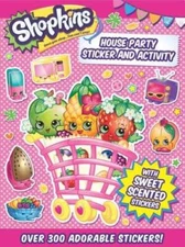 Shopkins House Party Sticker and Activity - Paperback - VERY GOOD
