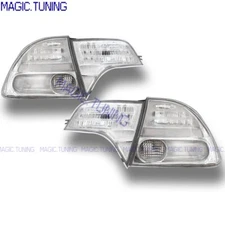 Clear Tail Lights Fits 8th Gen Honda Civic Sedan 2006-2011 Rear Lights