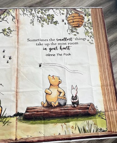 the Pooh Bear Backdrop Perfect For Baby Shower Or Birthdays 81” X 59” Sb - Picture 6 of 7