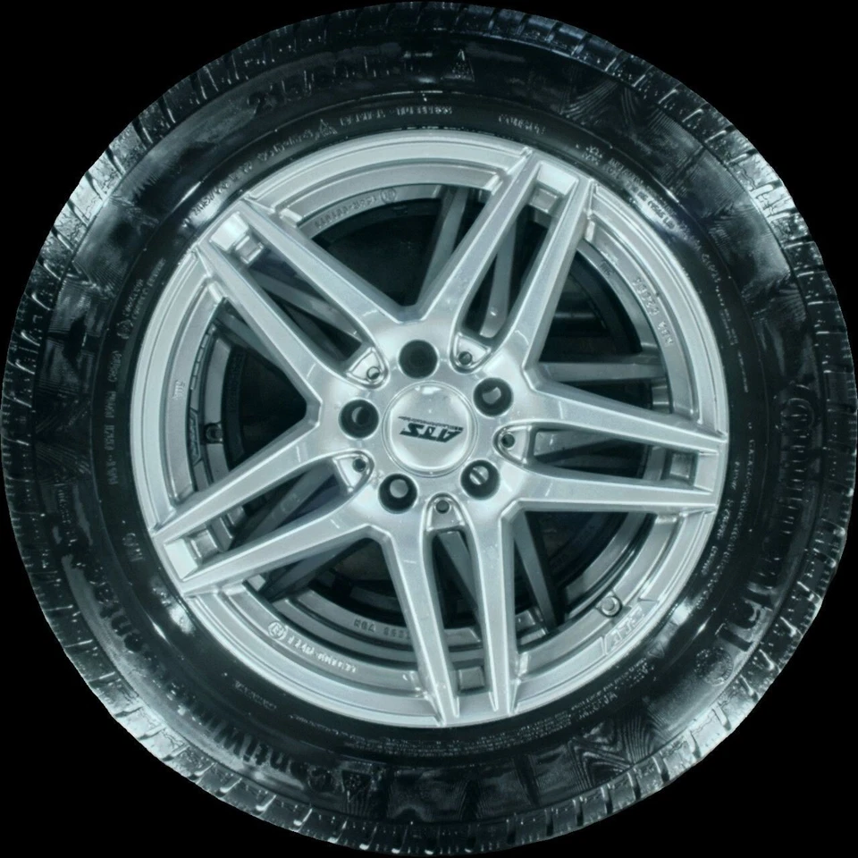 215/60 R17 Winterreifen Mercedes GLA / GLB W247 17 Zoll Alufelgen Komplettsatz - Bild 4 von 4