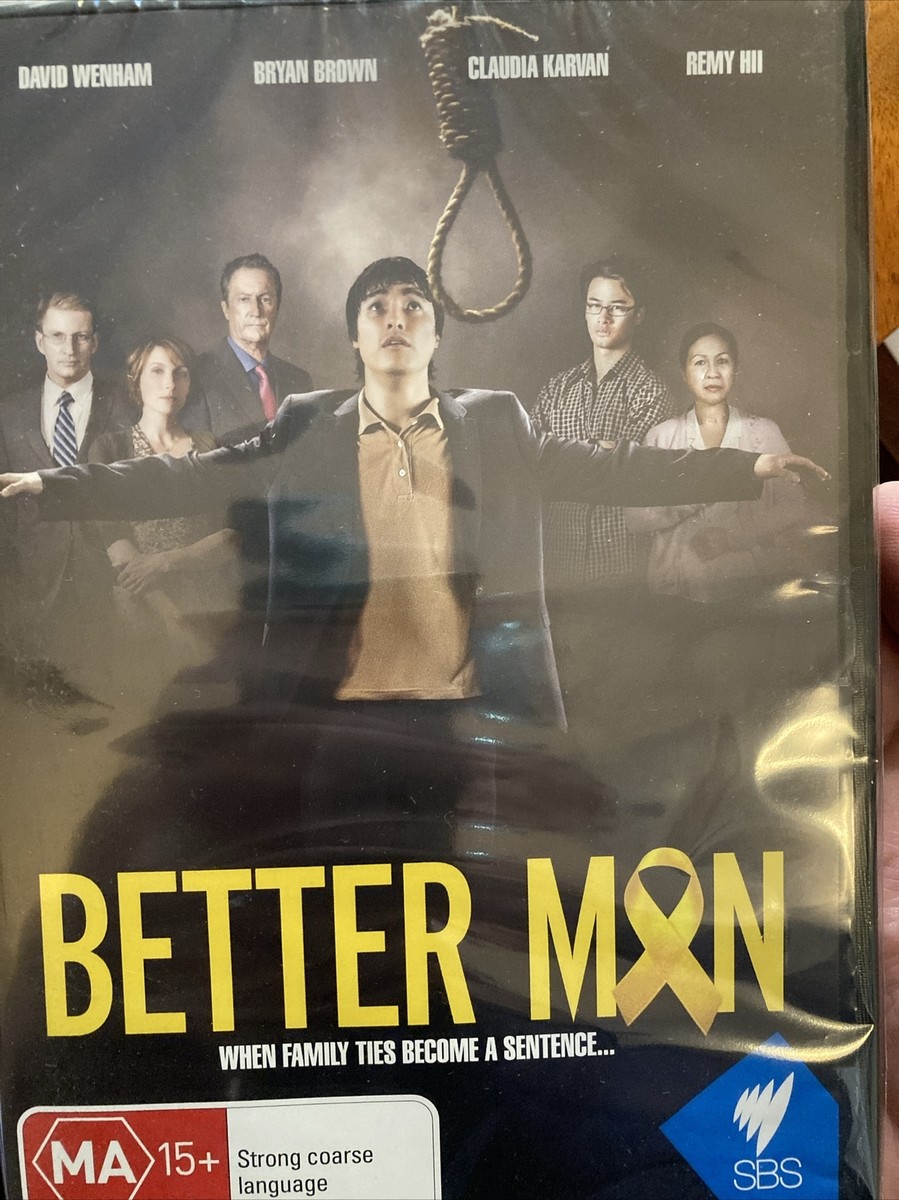Better Man BRAND NEW DVD MAY44 Aussie miniseries Claudia Karvan