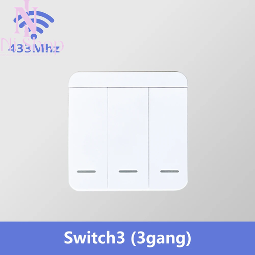 Wireless Smart Switch 220V Light RF 433Mhz Wall Panel Switch with Remote Control - Picture 8 of 21