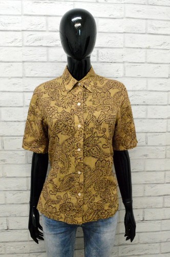 Camicia Donna Ralph Lauren Taglia M Manica Corta Cotone Shirt Floreale  Usato | eBay