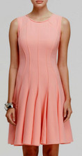 Elie Tahari Patti Dress Pink Glow 6 NWT 398